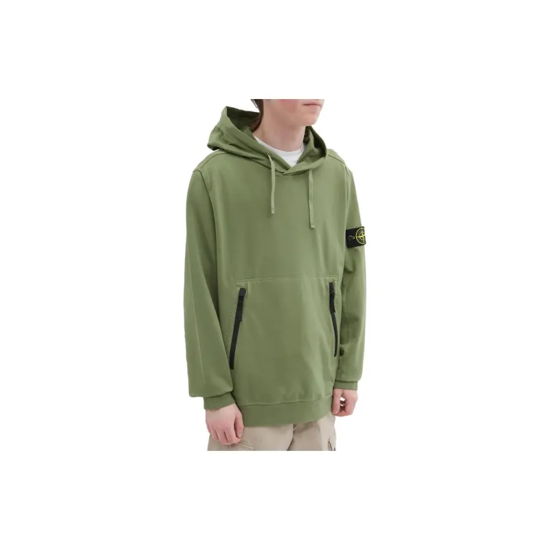 STONE ISLAND Sweatshirts Men Grass Green-1