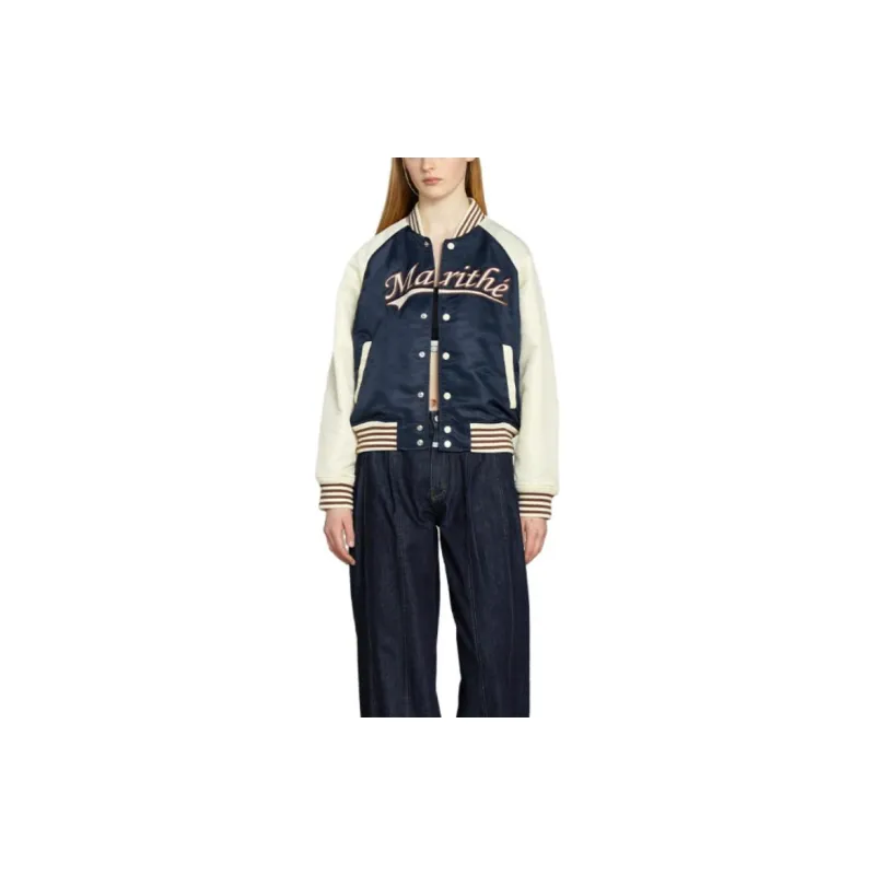 Marithe Francois Girbaud Baseball Jacket Unisex-7