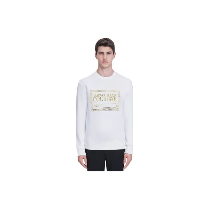 VERSACE JEANS COUTURE Sweatshirts Men White-2