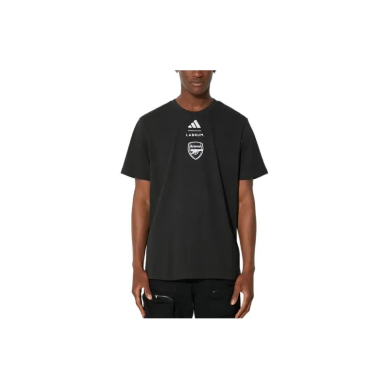 Adidas Arsenal LABRUM T SHIRT T Shirt Men's Black-4