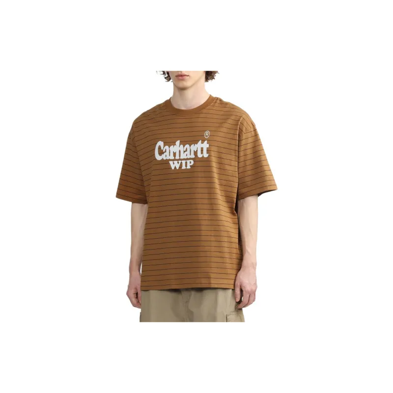Carhartt WIP SS24 T Shirt Men's Coffee-2