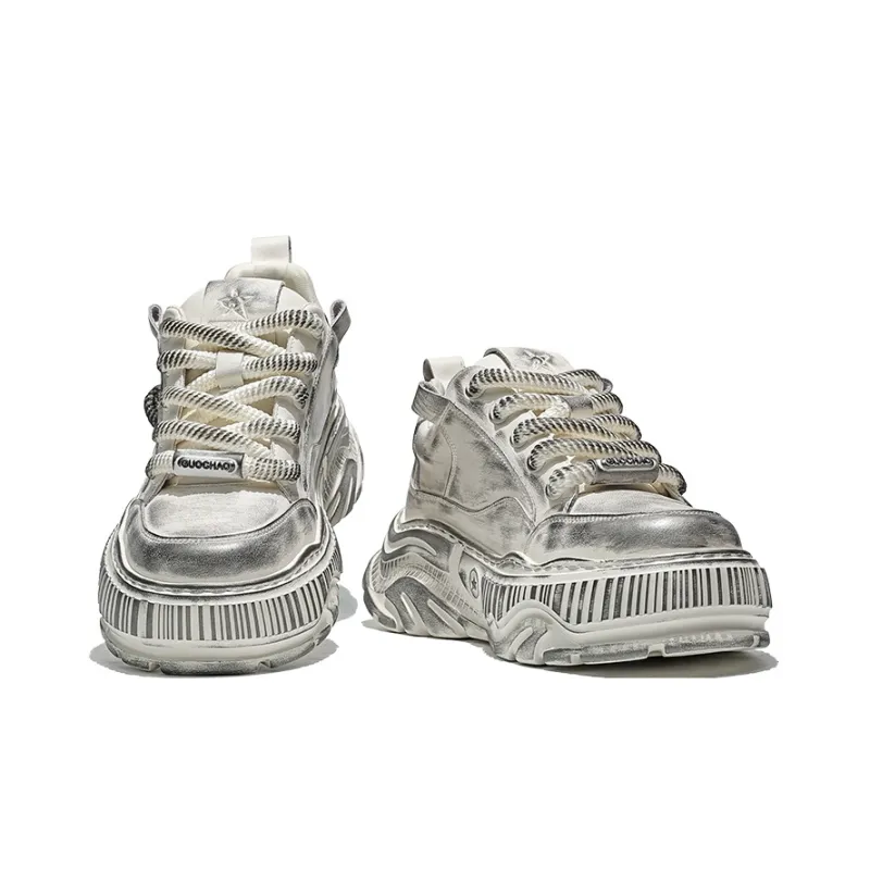 MOERBAI Original Machine Series Wear-Resistant Support Height Increasing Low-Top Casual Shoes Unisex-2