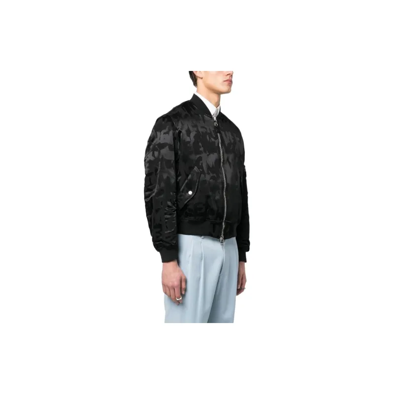 Alexander McQueen Ollies Zipped Bomber Jacket-3