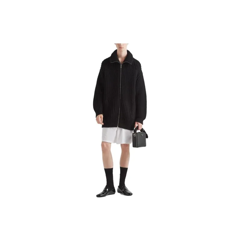 PRADA FW23 Knitwear Men's Black-1