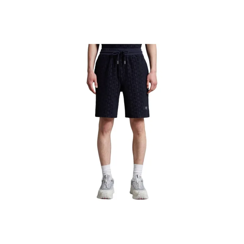 Moncler Casual Shorts Men's Blue-2