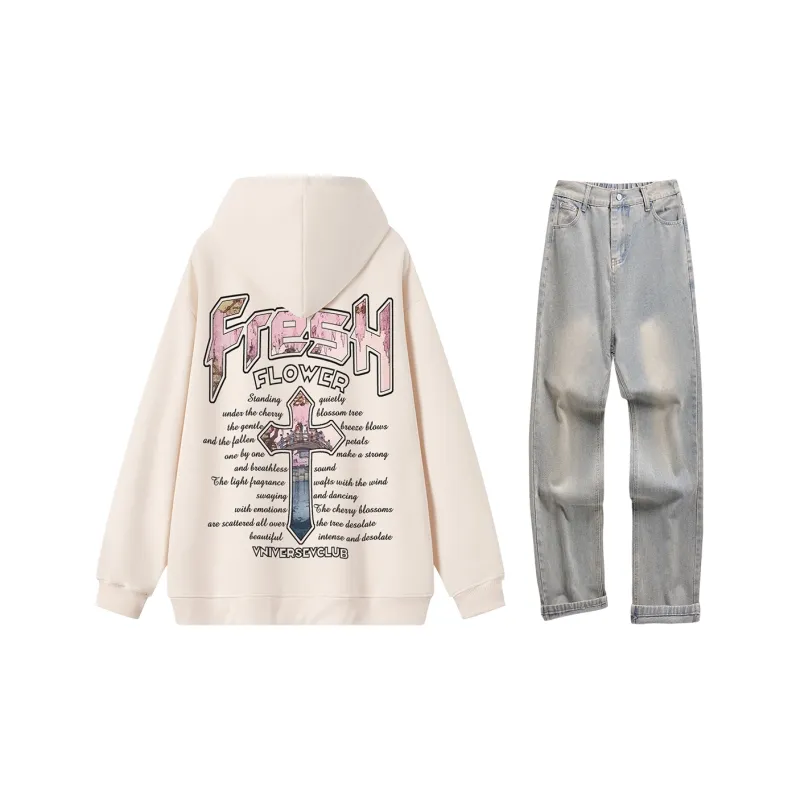 VniVerseVClub Sweatshirt Set Unisex-23