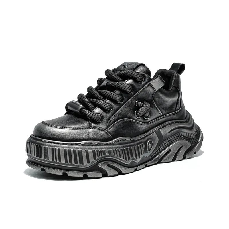 MOERBAI Original Machine Series Wear-Resistant Support Height Increasing Low-Top Casual Shoes Unisex-10