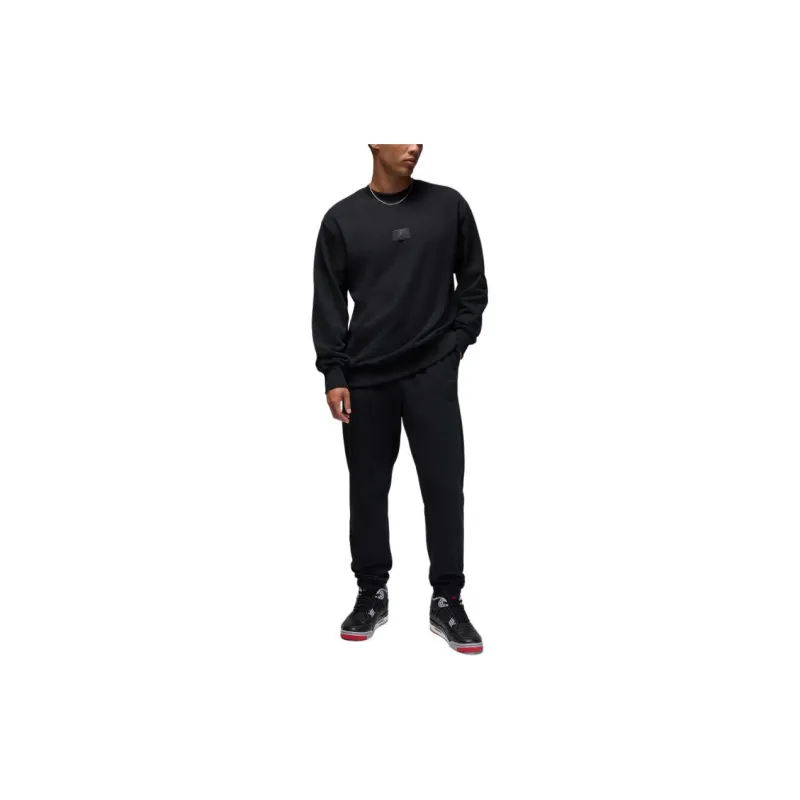 Jordan Flight Fleece Sweatshirt Men's Black-2