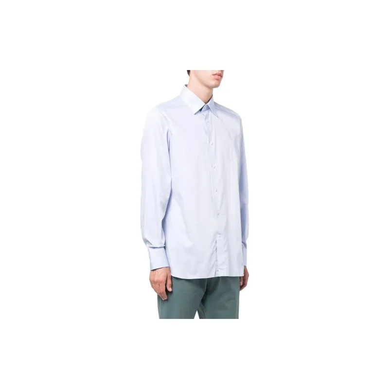 Zegna Button up Cotton Shirt-2