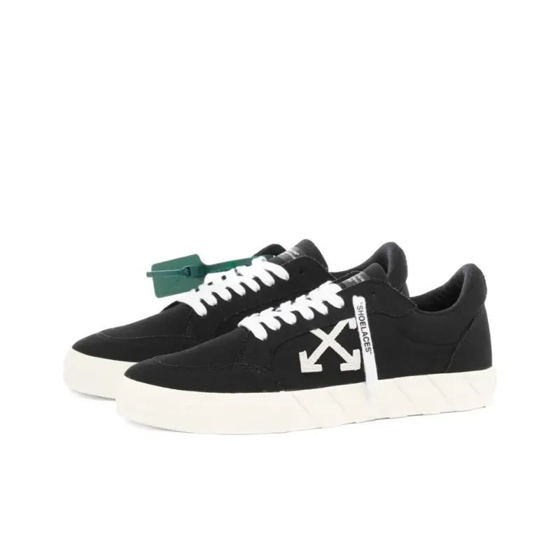 OFF WHITE Vulc Low Black White White-3
