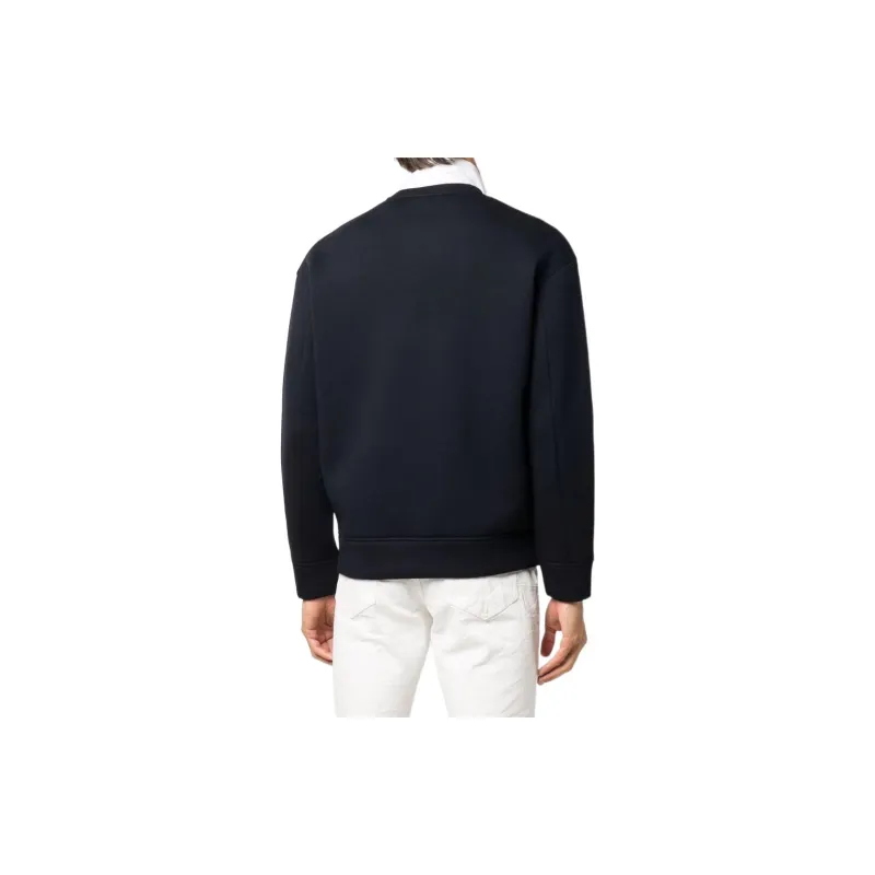 EMPORIO ARMANI Sweatshirts Men Black-4