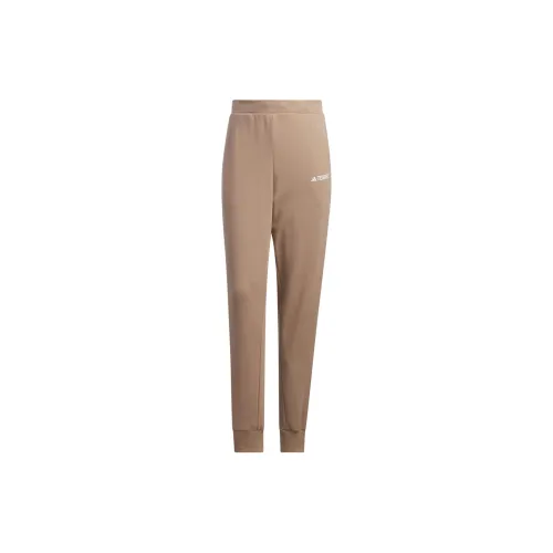 Adidas Terrex Knitted Sweatpants Women's Pink/Brown