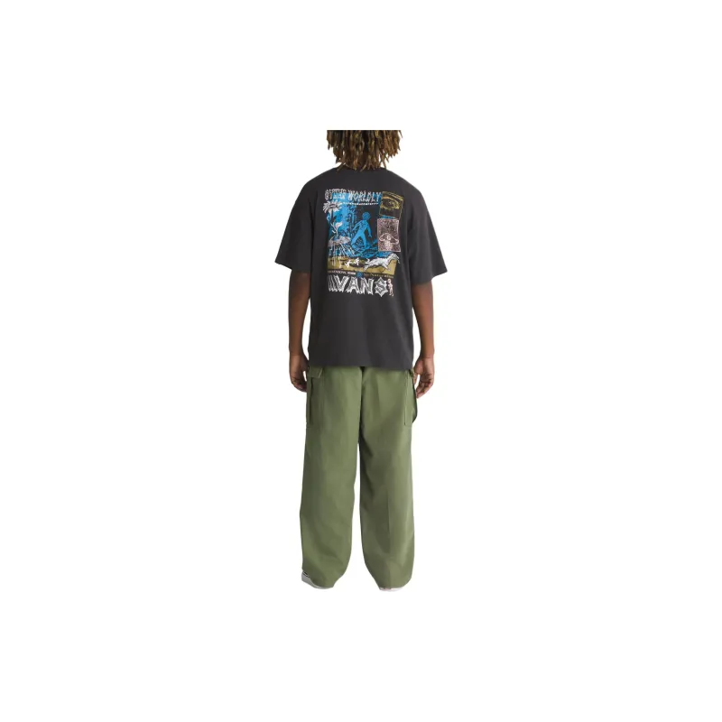 Vans Cargo Pants Men's Army Green-2