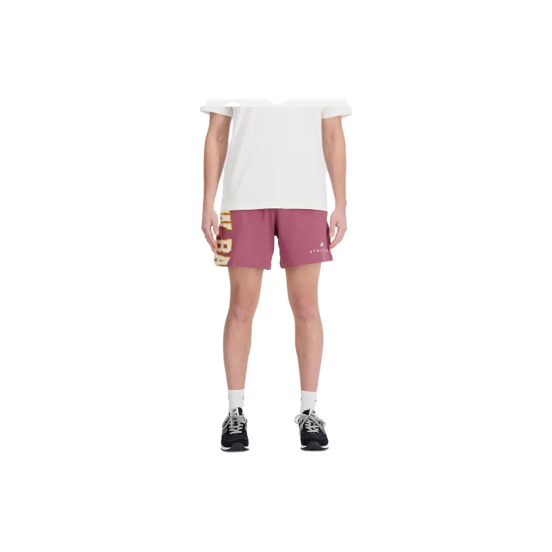 New Balance Casual Shorts Men Purple-4