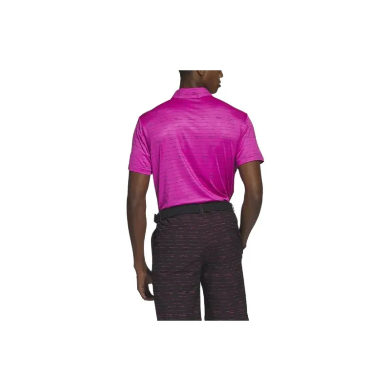 Adidas Polo Shirts Men Rose Red-3