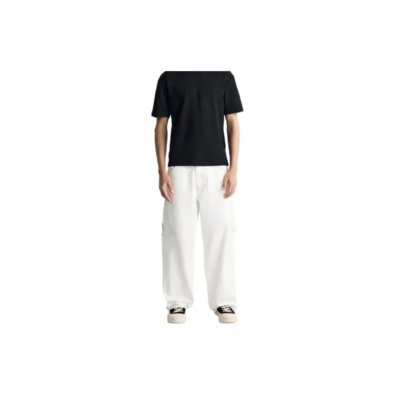 ZARA Jeans Men White-3