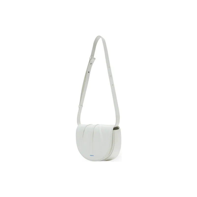 ADER ERROR Cow Leather Saddle Bag, Crossbody Bag, Shoulder Bag Regular Women's Ivory White-1
