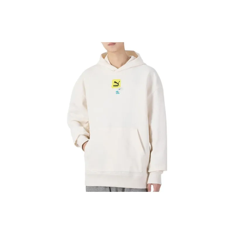 PUMA Oversize Trend Sweatshirt Men's White-1