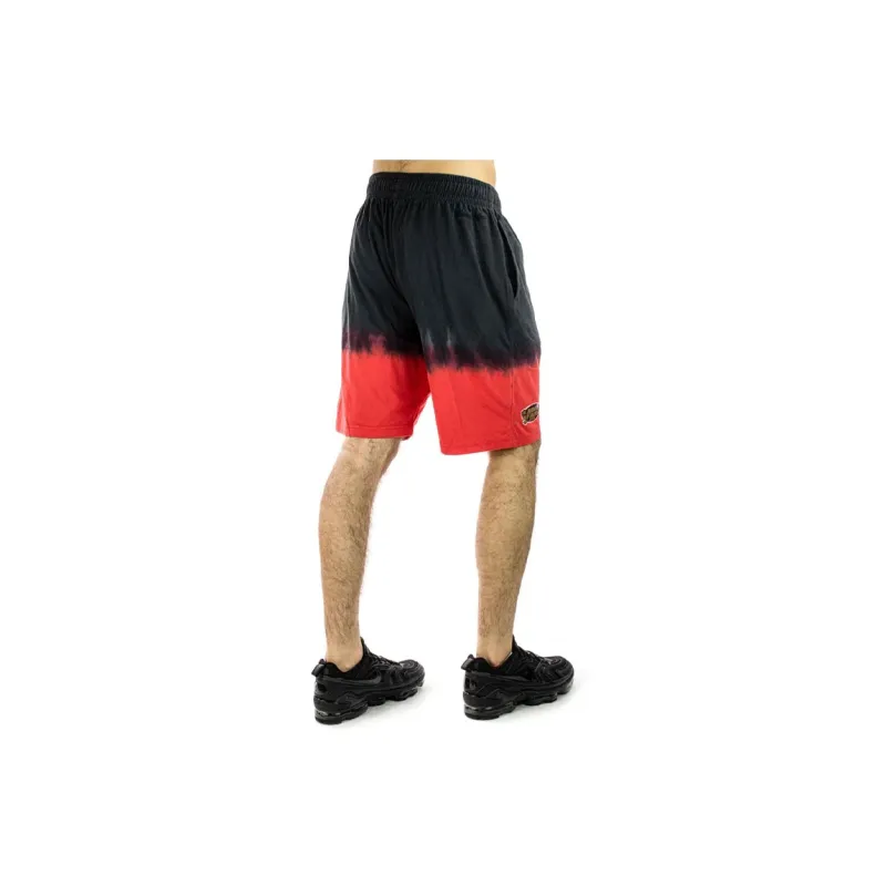 Mitchell Ness Basketball Shorts Men Black Red-3