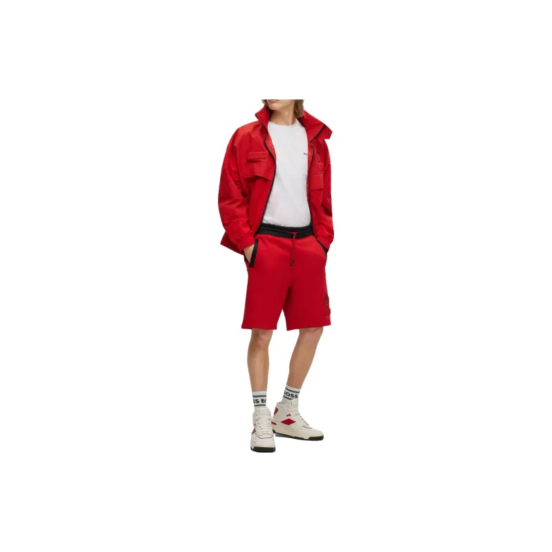 HUGO BOSS Casual Shorts Men's Red-1