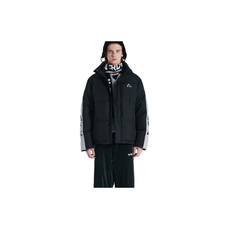 Nerdy Down Jackets Unisex Black-2