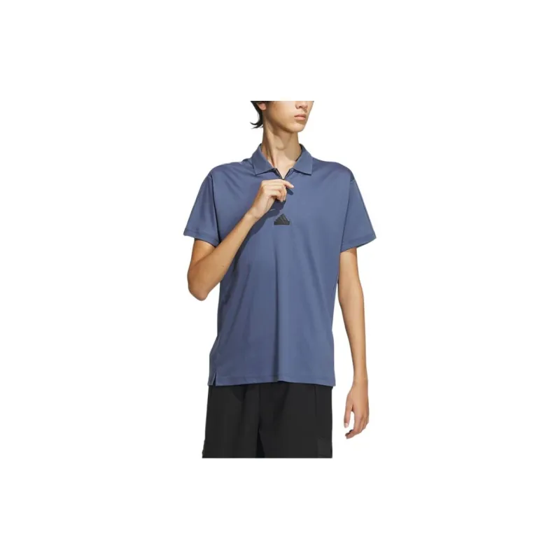 Adidas Polo Shirt Men's Dark Blue-3