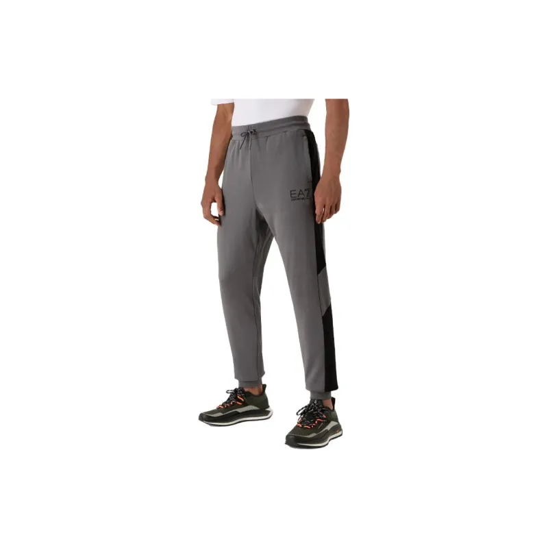 EMPORIO ARMANI Logo Printed Drawstring Trousers-4