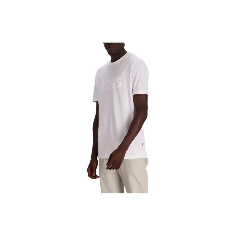 Boss HUGO BOSS Logo Detailed Crewneck T Shirt-3