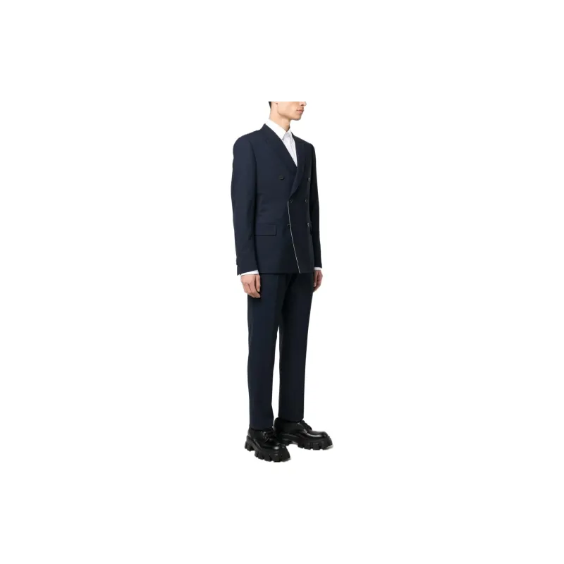 Valentino Business Suits Men Blue-3