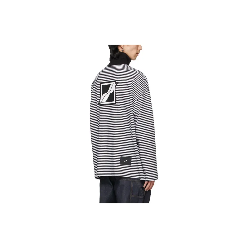 WE11DONE Sweaters Unisex Black/White-4