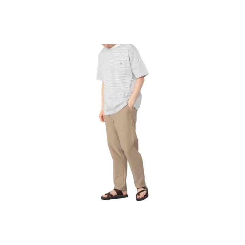 Beams T Shirts Men White Gray-3