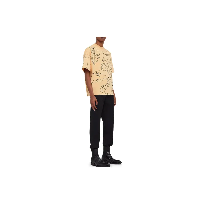JIL SANDER Ribbed Cotton T Shirt-3
