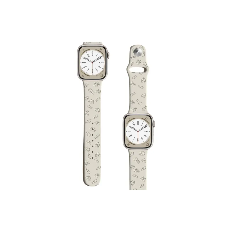 FZRT Apple Compatibility Watch Band 41/45mm Silicone Material-5