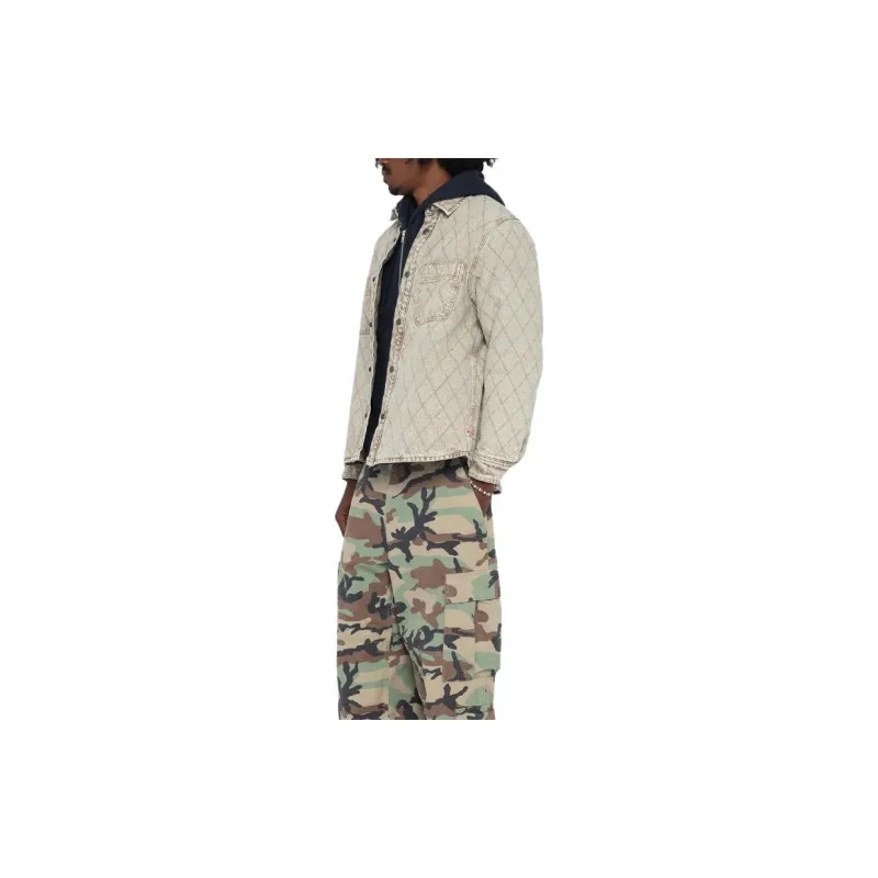 Stussy Quilted Denim Shirt-9