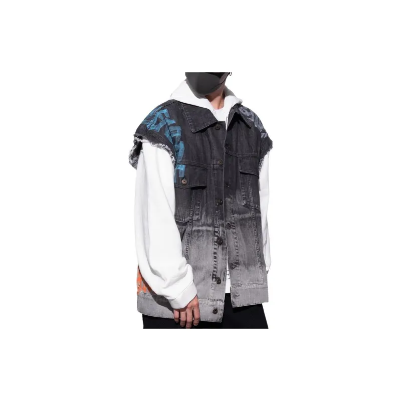 Faith Connexion Vest Unisex Black-3