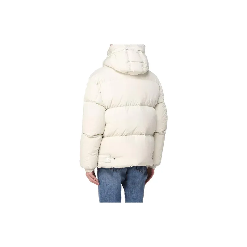 DIESEL Down Jackets Men Beige-1