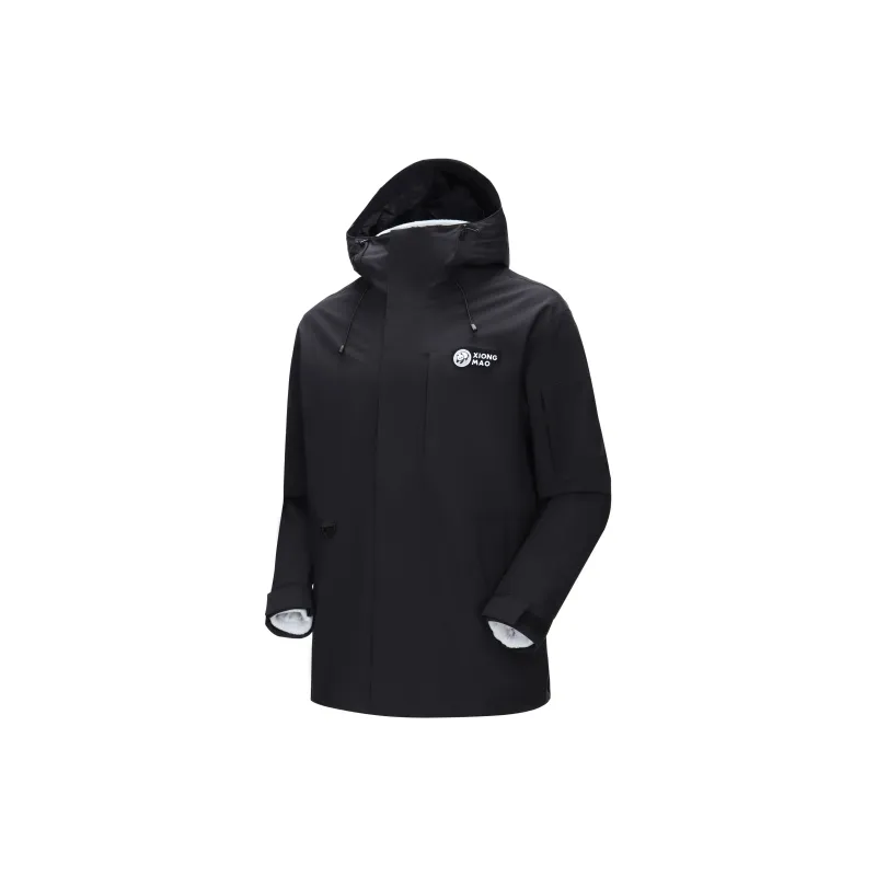 Panda Carefree Play Series Windproof And Rainproof Thermal Windbreaker Jacket Women's-2