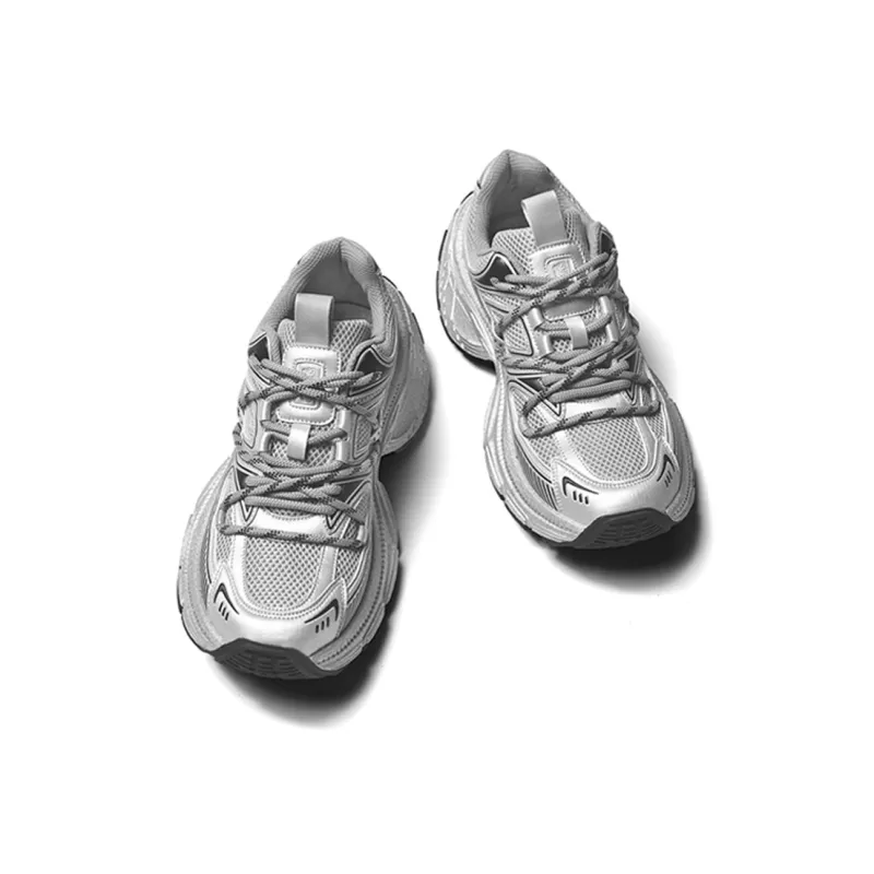 Stateof Stars Shock Absorbing, Non Slip, Wear Resistant, Breathable And Lightweight Low Top Chunky Sneakers Unisex-3