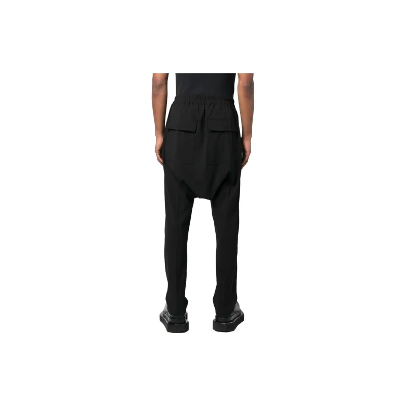 RICK OWENS Drop crotch Trousers-2