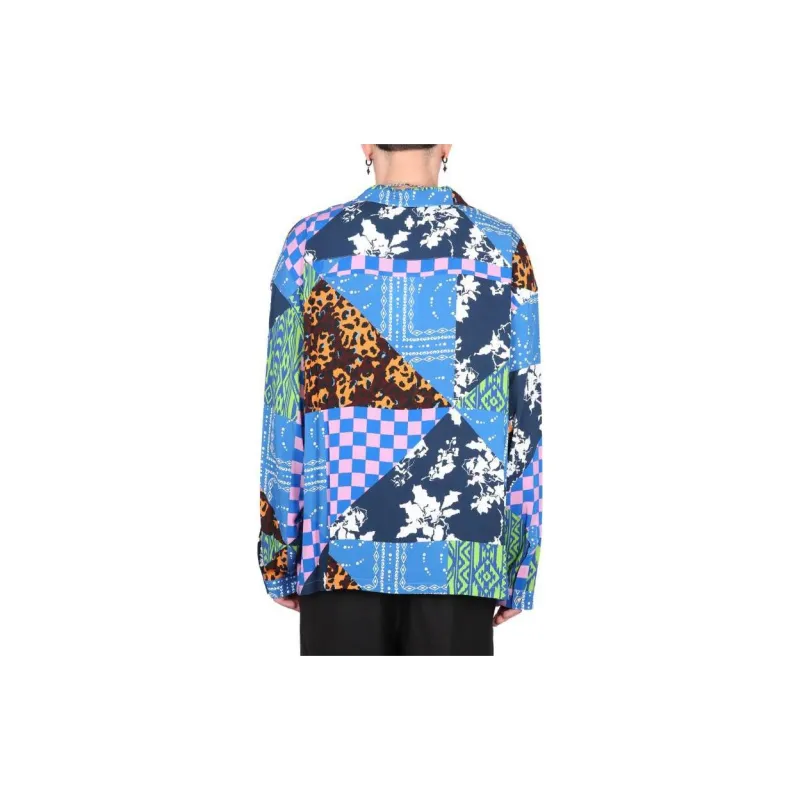 Marcelo Burlon Hawaii Mix Match Shirt-3