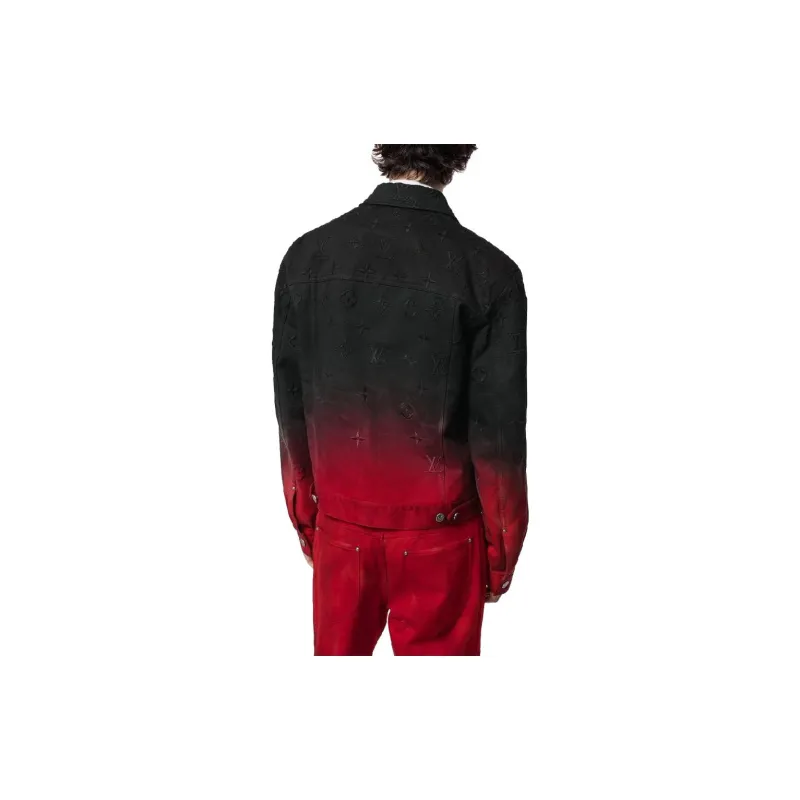 LOUIS VUITTON FW23 Denim Jacket Men's Multicolor-5
