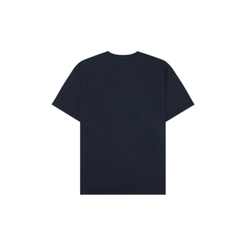 STONE ISLAND Logo patch Cotton T shirt-1
