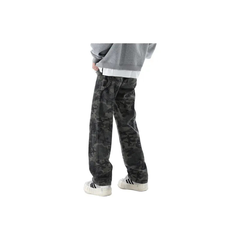 WELTER EXPERIMENT Jeans Unisex Camouflage-4