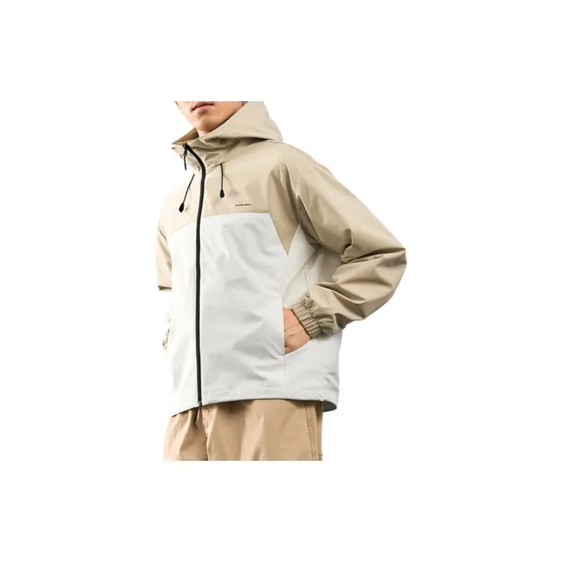 XTEP Trench Coat Unisex Clay Yellow-3