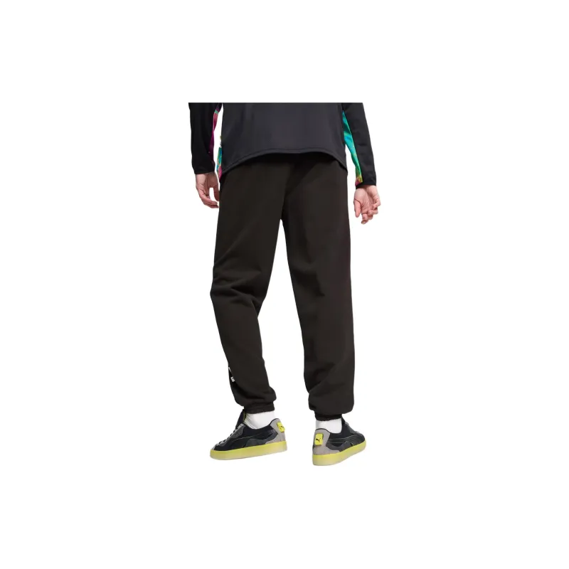 PUMA Scuderia Ferrari SS24 Casual Pants Men's Black-3