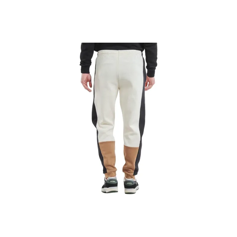 LACOSTE Logo embroidered Colour block Track Pants-3