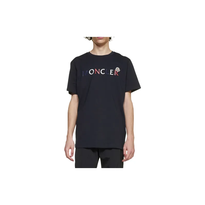 Moncler SS22 T Shirts Men Blue-2