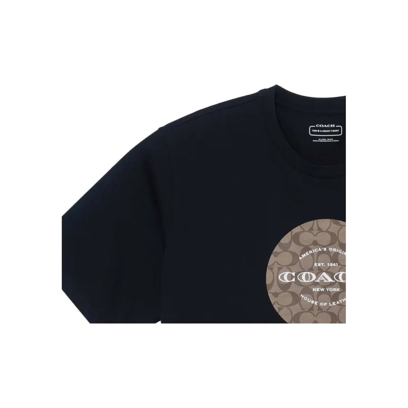 COACH T Shirts Unisex Black-2