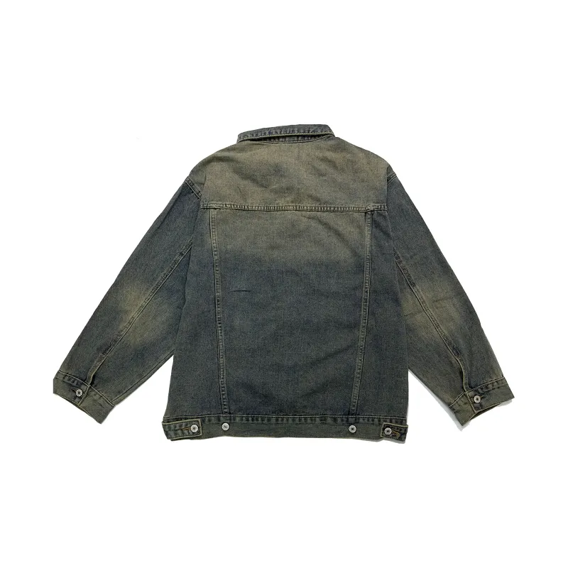 YINLEI Denim Jacket Unisex Blue-1