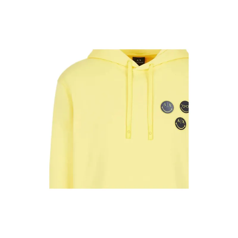 ARMANI EXCHANGE Sweatshirts Men Yellow-4